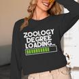 Zoology Degree Loading Zoologist Graduation Student Tee Unisex Long Sleeve T-Shirt