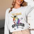 1ST GRADE NAILED IT UNICORN DABBING GRADUATION T-SHIRT Unisex Long Sleeve T-Shirt