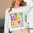 2025 Last Day Of School Autograph Kindergarten Graduation Unisex Long Sleeve T-Shirt
