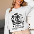 6th Grade Graduate 2021 Graduate Quarantine Sixth Graduation Unisex Long Sleeve T-Shirt