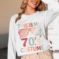 This Is My 70s Costume Vintage Style Nostalgia 1970s Retro Unisex Long Sleeve T-Shirt