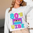 80's Vibe Retro Style Cassette Tape Nostalgia 1980s Party Unisex Long Sleeve T-Shirt
