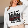 8th Grade Graduation 2026 Graduate Clapperboard Unisex Long Sleeve T-Shirt