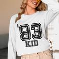 '93 Kid Perfect Vintage Retro Nostalgia Gear For Year 1993 Unisex Long Sleeve T-Shirt
