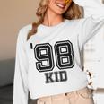'98 Kid Perfect Vintage Retro Nostalgia Gear For Year 1998 Unisex Long Sleeve T-Shirt '98 Kid Perfect Vintage Retro Nostalgia Gear For Year 1998 Unisex Long Sleeve T-Shirt
