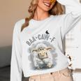 Back Off – Sheep Baa Crow Caw Pun For Introverts Unisex Long Sleeve T-Shirt