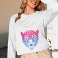 Bi Shy And Ready To Cry Bisexual Introvert Bi Pride Raglan Baseball Tee Unisex Long Sleeve T-Shirt