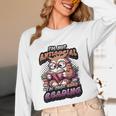 Book Lover Owl Reading Books Introvert Bookworm Unisex Long Sleeve T-Shirt