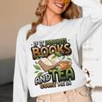 Bookworm If It Involves Books And Tea Lover Reading Premium Tri-Blend Unisex Long Sleeve T-Shirt
