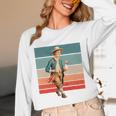 Boy Goose Vintage Rural Pastoral Charm Nostalgia Simple Life Unisex Long Sleeve T-Shirt