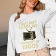 You Can't Scare Me I'm From The 1900s Television Retro Premium Unisex Long Sleeve T-Shirt You Can't Scare Me I'm From The 1900s Television Retro Premium Unisex Long Sleeve T-Shirt