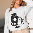 Cat What Humor Introvert Anti-Social Unisex Long Sleeve T-Shirt Cat What Humor Introvert Anti-Social Unisex Long Sleeve T-Shirt
