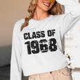 Class Of 1968 High School College Graduation Reunion Unisex Long Sleeve T-Shirt