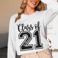 Class Of 2021 Senior 21 Cool Graduation Unisex Long Sleeve T-Shirt