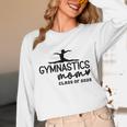 Class Of 2025 Gymnastics Mom Senior Gymnast Graduation Unisex Long Sleeve T-Shirt