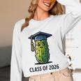 Class Of 2026 Graduation Pickle Trendy Graduate Humor Unisex Long Sleeve T-Shirt