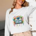 Class Of 2036 Graduation School Vintage Senior 2036 Unisex Long Sleeve T-Shirt