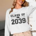 Class Of 2039 Grow With Me First Day Of School Graduation Unisex Long Sleeve T-Shirt