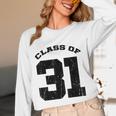 Class Of 31 Date High School Kindergarten Graduation Shirt Unisex Long Sleeve T-Shirt