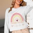 Cosmetology Instructor Cosmetologist Graduation Rainbow Unisex Long Sleeve T-Shirt