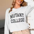 Crazy Sarcastic MUTANT COLLEGE Introvert Anti Social Unisex Long Sleeve T-Shirt Crazy Sarcastic MUTANT COLLEGE Introvert Anti Social Unisex Long Sleeve T-Shirt