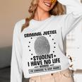Criminal Justice School Degree Graduation Day Student Unisex Long Sleeve T-Shirt