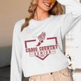 Cross Country Senior Night Senior 2025 Graduation Party 47 Unisex Long Sleeve T-Shirt