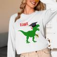 Dinosaur Rawr Diploma Graduate Graduation Unisex Long Sleeve T-Shirt