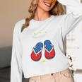 Discipline Arsenal Pinoy Nostalgia Filipino Tsinelas Premium Tri-Blend Unisex Long Sleeve T-Shirt