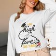 Disney Mickey Mouse A Big High Five For Today Graduation Unisex Long Sleeve T-Shirt