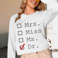 Doctor Graduation Unisex Long Sleeve T-Shirt