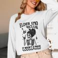 Elder Emo Club Skeleton Nostalgia It Wasn't a Phase Mom Unisex Long Sleeve T-Shirt Elder Emo Club Skeleton Nostalgia It Wasn't a Phase Mom Unisex Long Sleeve T-Shirt
