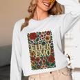 Elder Emo Floral Gothic Vintage Nostalgia Premium Tri-Blend Unisex Long Sleeve T-Shirt