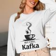 But First Kafka Coffee For Literature & Book Lovers Unisex Long Sleeve T-Shirt But First Kafka Coffee For Literature & Book Lovers Unisex Long Sleeve T-Shirt