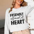 Friendly Introvert At Heart Raglan Baseball Tee Unisex Long Sleeve T-Shirt Friendly Introvert At Heart Raglan Baseball Tee Unisex Long Sleeve T-Shirt