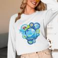 Frutiger Aero Metro Abstract Maximalism 2000s Nostalgia Premium Tri-Blend Unisex Long Sleeve T-Shirt