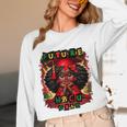 Future HBCU Grad History Girl Graduation HBCU Unisex Long Sleeve T-Shirt