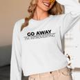 Go Away I'm Introverting Unisex Long Sleeve T-Shirt Go Away I'm Introverting Unisex Long Sleeve T-Shirt