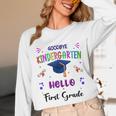 Goodbye Kindergarten Graduation Class 2025 1st Grade Kids Unisex Long Sleeve T-Shirt