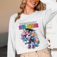 Graduation 2nd Grade Unicorn Roller Skate Girls Grad Unisex Long Sleeve T-Shirt