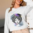 Graduation Masters Degree Woman Queen Graduate 2025 Unisex Long Sleeve T-Shirt