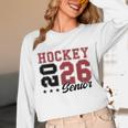 Hockey Senior Night Hockey Senior 2026 Graduation 59 Unisex Long Sleeve T-Shirt