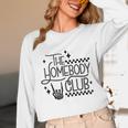 The Homebody Club Retro Introvert Antisocial Unisex Long Sleeve T-Shirt The Homebody Club Retro Introvert Antisocial Unisex Long Sleeve T-Shirt