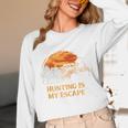 Hunting Is My Escape Introvert Hunter Antisocial Raglan Baseball Tee Unisex Long Sleeve T-Shirt Hunting Is My Escape Introvert Hunter Antisocial Raglan Baseball Tee Unisex Long Sleeve T-Shirt