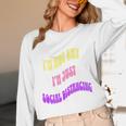 I'm Just Social Distancing Introvert Funny Unisex Long Sleeve T-Shirt I'm Just Social Distancing Introvert Funny Unisex Long Sleeve T-Shirt