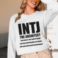 INTJ Architect Personality Introvert Sarcastic Unisex Long Sleeve T-Shirt INTJ Architect Personality Introvert Sarcastic Unisex Long Sleeve T-Shirt