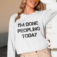 Introvert Design For Introverted Men And Women Unisex Long Sleeve T-Shirt Introvert Design For Introverted Men And Women Unisex Long Sleeve T-Shirt
