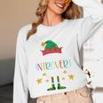 The Introvert Elf Christmas Family Matching Fun Xmas Top Unisex Long Sleeve T-Shirt