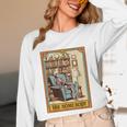 Introvert Homebody Awkward Skeleton The Homebody Tarot Card Unisex Long Sleeve T-Shirt Introvert Homebody Awkward Skeleton The Homebody Tarot Card Unisex Long Sleeve T-Shirt