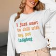 Introvert Pet Ladybug Mom Unisex Long Sleeve T-Shirt Introvert Pet Ladybug Mom Unisex Long Sleeve T-Shirt